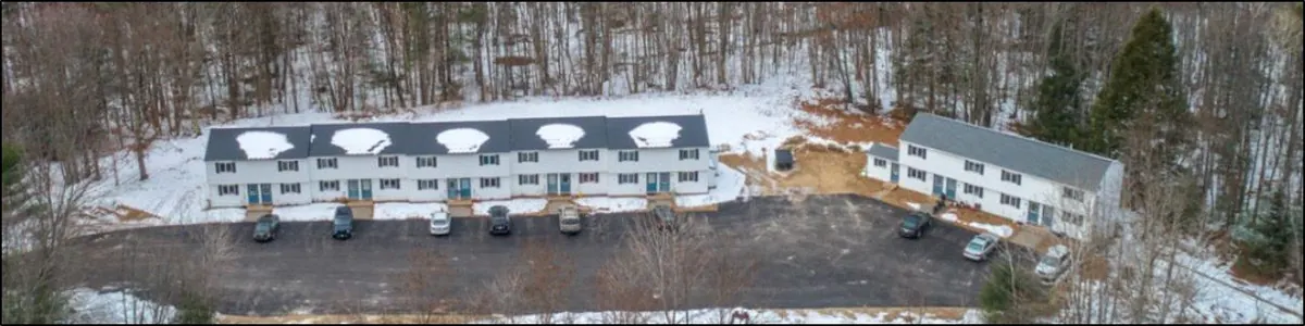 Saco River, Hollis, aerial